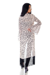 Festy Besty Santa Monica Kimono Black/Blush