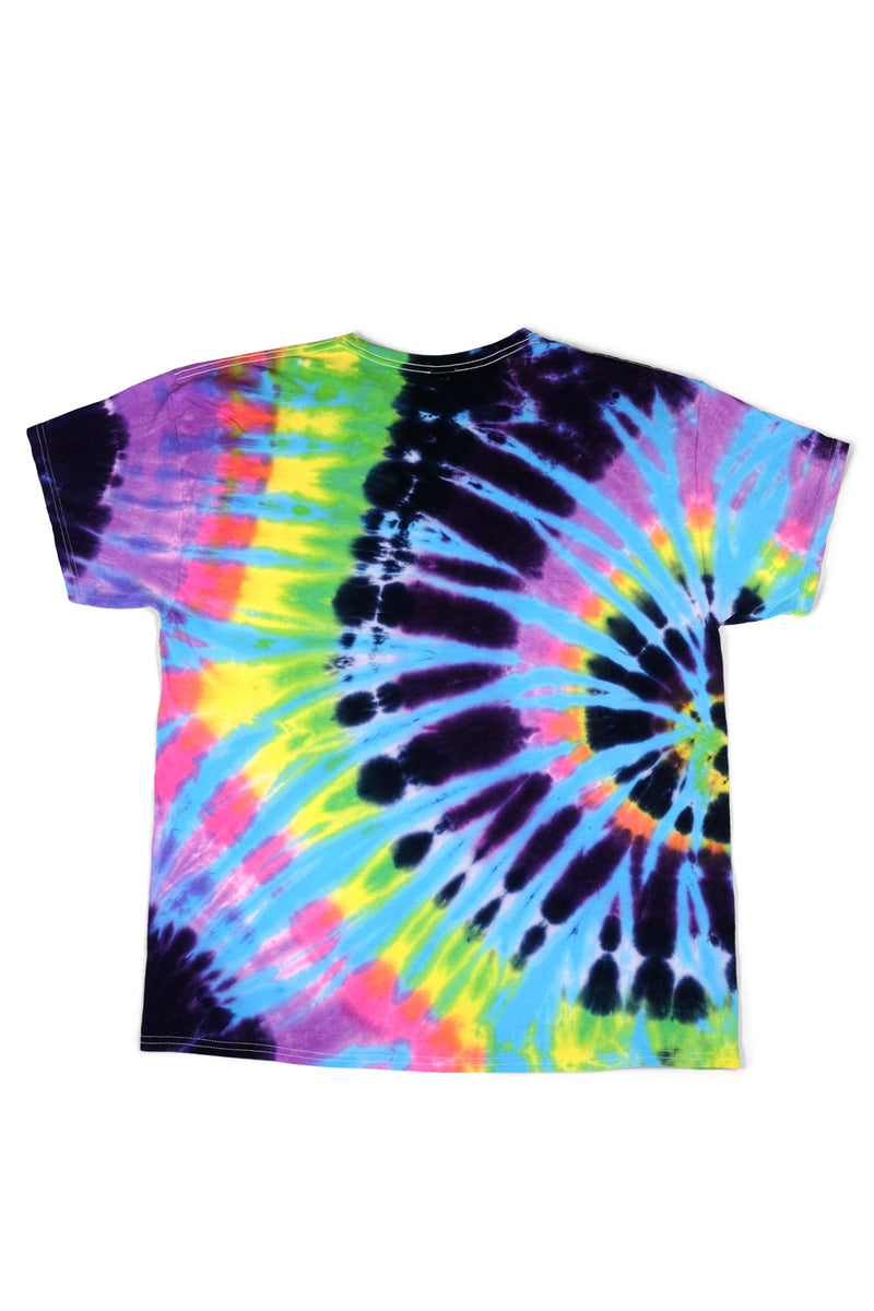 Choose Happiness Black Tie dye T-Shirt