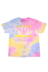 Choose Happiness Pink Tie Dye T-Shirt