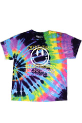 Choose Happiness Black Tie dye T-Shirt