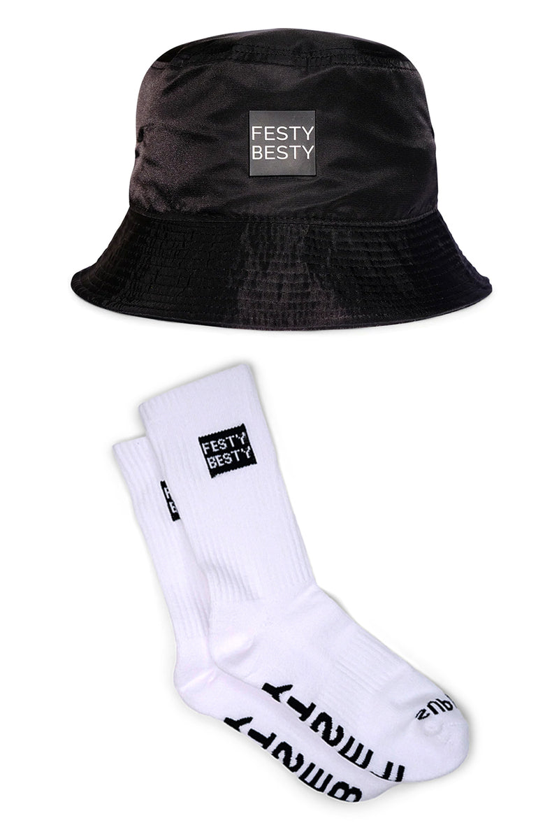 Festy Head 2 Toe Black Bundle