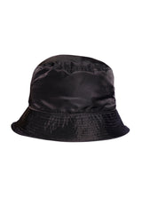 Black Nylon Bucket Hat