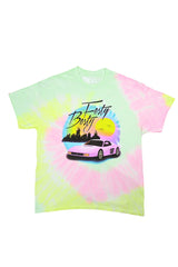 Festy Besty Cyber Drive Tie Dye T-Shirt