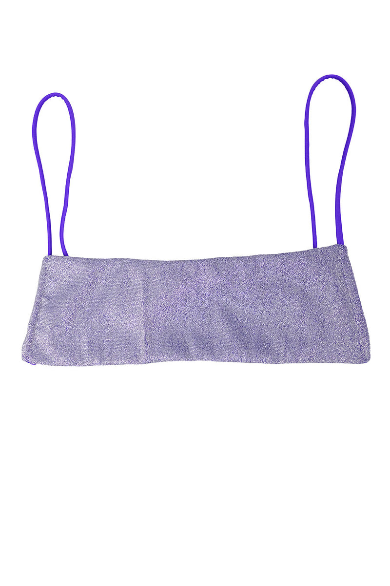 Dreamy Vivid Purple Bikini Top