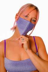 Dreamy Vivid Purple Face Mask