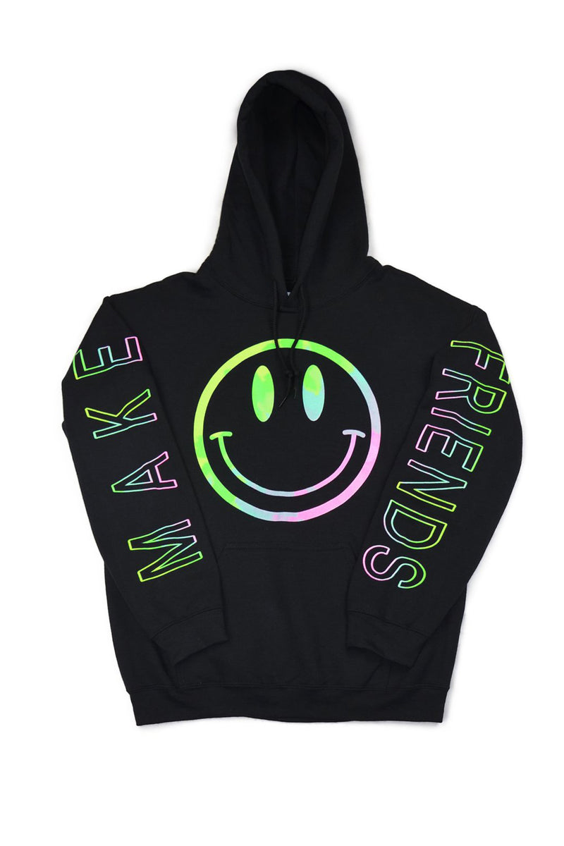 FESTY BESTY Make Friends Black Hoodie