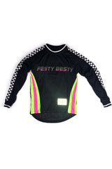 Festy Besty MotoSport[001] Mesh Jersey Black/Neon Pink/Neon Green