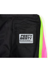 Festy Besty Motosport[001] Jogger Black/Neon Pink/Neon Green/Checkered