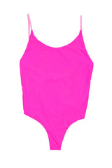 Festy Besty X Yoko Honda Palm One-Piece Swimsuit Reversible Palm/Hot Pink