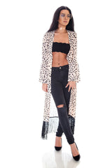 Festy Besty Santa Monica Kimono Black/Blush
